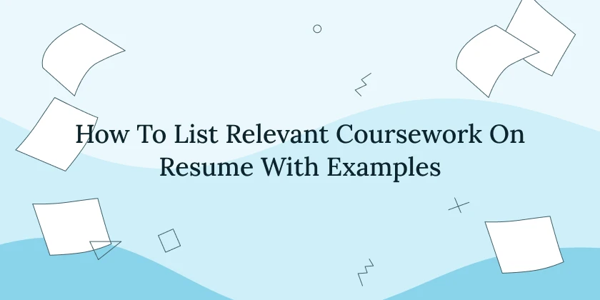 how-to-list-relevant-coursework-on-resume